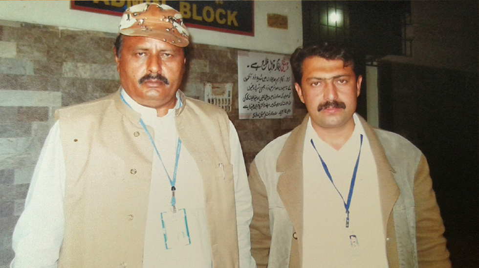 President IHRCPJ with Coordinator M Hassan during visit of Sindh Secretariat 